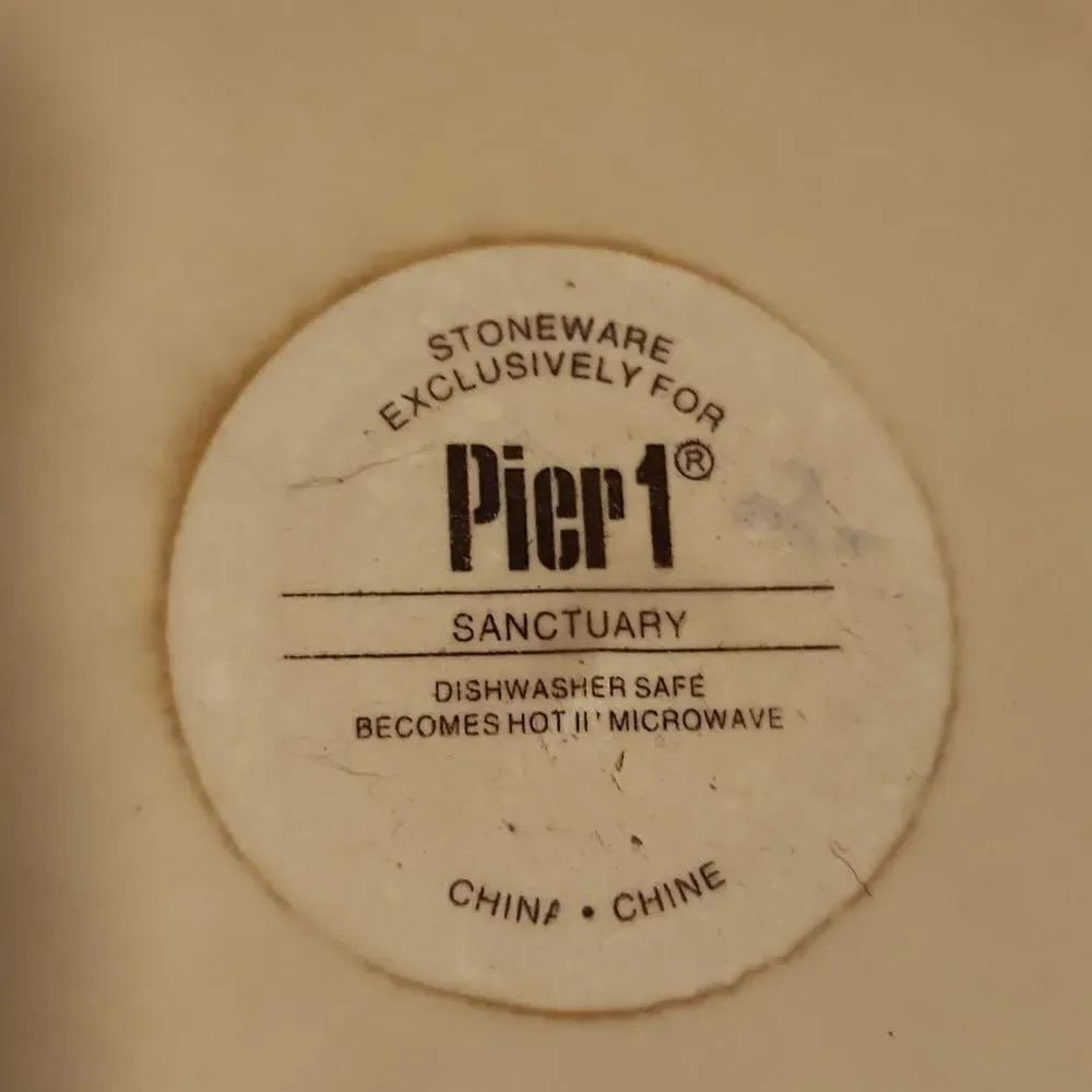 Pier 1 Sanctuary Dinner Plate 11.5